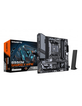 GIGABYTE B550M GAMING X WIFI6 mATX Mainboard Sockel AM4 DP/H
