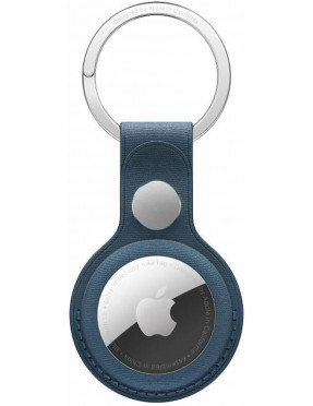 Apple Computer AirTag Feingewebe Schlüsselanhänger pazifikbl