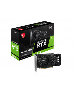 MSI GeForce RTX 3050 VENTUS 2X E 6G OC 6 GB GDDR6 Grafikkart