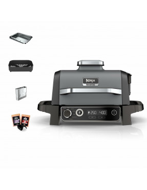 SharkNinja Ninja OG701EU Woodfire Elektrischer Outdoor Grill