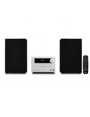 Medion MD 44484 Mikro Audio System silber