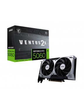 MSI GeForce RTX 5060 VENTUS 2X OC 8GB GDDR7 Grafikkarte HDMI