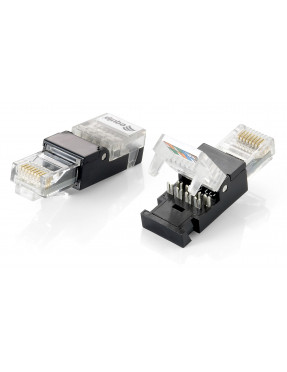 Equip EQUIP 121165 Werkzeugfreier RJ45-Stecker, Cat.6, 2pcs/