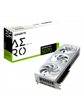 GIGABYTE GeForce RTX 5070 AERO OC 12G Grafikkarte HDMI/DP