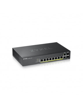 ZyXEL GS2220-10HP 8-Port + 2x SFP/Rj45 Gigabit L2 managed Po