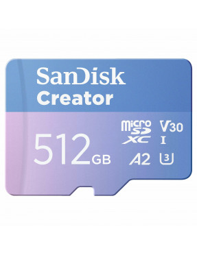 SanDisk Creator microSD-Karte 512GB UHS-I-Speicherkarte bis 