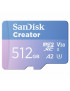 SanDisk Creator microSD-Karte 512GB UHS-I-Speicherkarte bis 