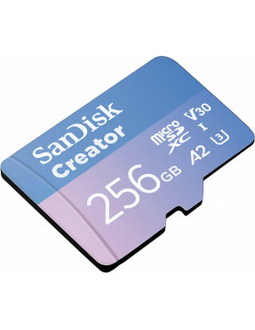 SanDisk Creator microSD-Karte 256GB UHS-I-Speicherkarte bis 