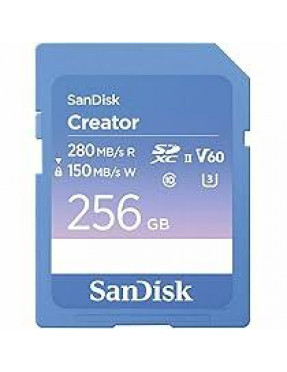 SanDisk Creator 256GB SD-UHS-II-Karte Speicherkarte bis zu 2