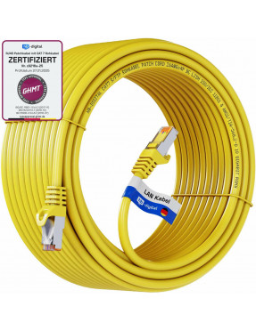 Good Connections Patchkabel mit Cat. 7 Rohkabel S/FTP 15m ge