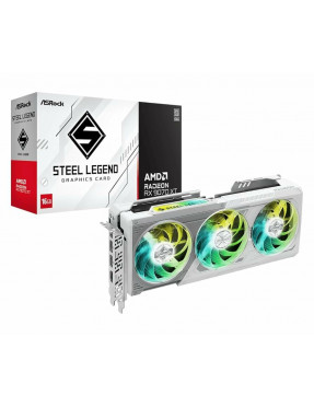 ASRock ASROCK Radeon RX 9070 XT Steel Legend Grafikkarte 16G