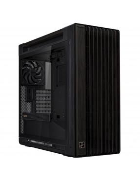 ASUS ProArt PA602 WOOD TG PWM E-ATX Gaming Gehäuse mit Seite