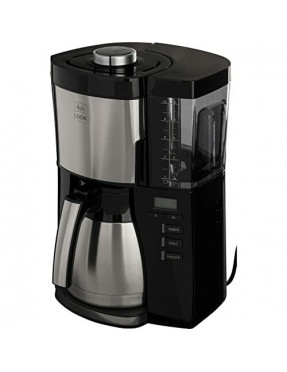Melitta Look Timer 1025-18 Kaffeemaschine Schwarz/Edelstahl 