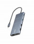 Anker 565 11-Port USB-C Hub extern grau