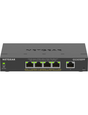 Netgear GS305EPP 5 Port Gigabit PoE+ Smart Managed Plus Swit