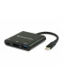 Conceptronic DONN01B Multifunktionaler 3-in-1 USB Adapter,