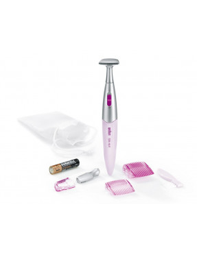 Braun FG1100 Silk-épil Bikinitrimmer Weiß Präzisionshaarentf