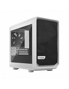 Fractal Design Meshify 2 Nano Gaming Gehäuse White TG Dark T