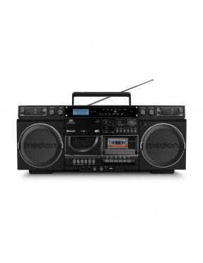 Medion LIFE® P66538 Retro-Boombox schwarz