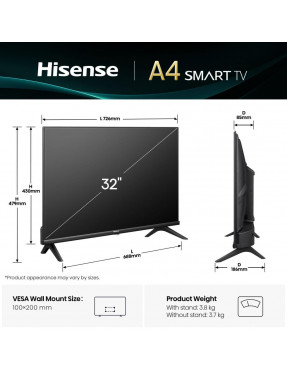 Hisense 32E4QT 80cm 32