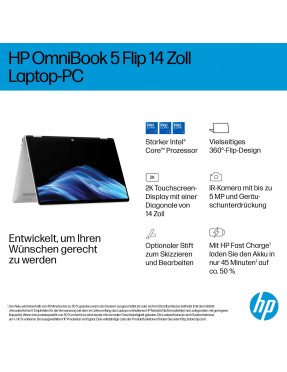 HP OmniBook 5 Flip 14