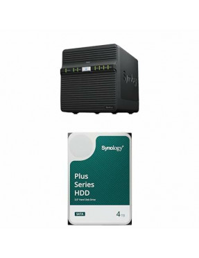 Synology DS423 NAS System 4-Bay 16 TB inkl. 4x 4 TB  HDD HAT