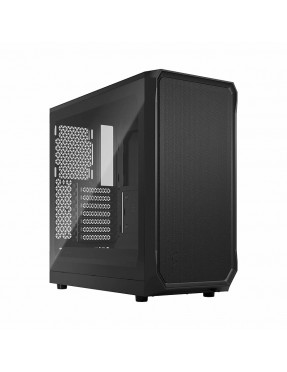 Fractal Design Focus 2 Black ATX Gaming Gehäuse Clear Tint T