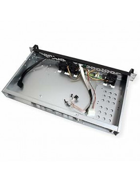 Inter-Tech 1U-K-125L Server Gehäuse silber