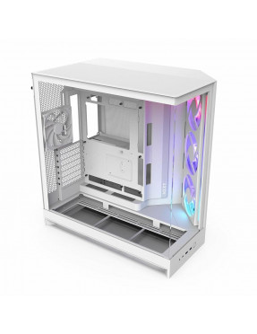 NZXT H9 Flow RGB (2025) All White Midi Tower ATX Gaming Gehä