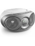 Philips AZ215S/12 CD-Radio Silber