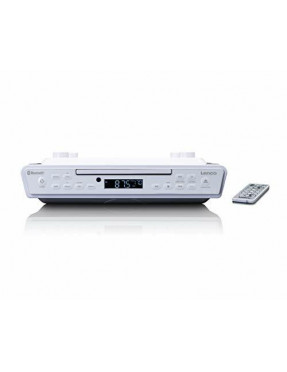 Lenco KCR-150WH Küchenradio mit CD-Player, Weiß