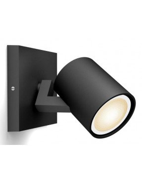Philips Hue White Ambiance Pillar Einzelspot schwarz • Erwei