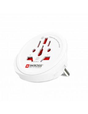 SKROSS Country Adapter World to Europe (16A) Reiseadapter 15