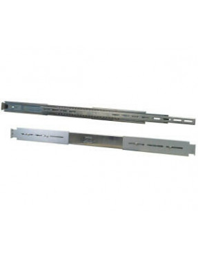 Inter-Tech Teleskopschienensatz 55-65 cm 88887129 1HE Silber