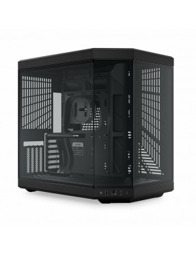 Hyte HYTE Y70 Zweikammer ATX Midi Tower Gaming Gehäuse Schwa