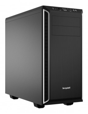 be quiet! Pure Base 600 Silber Midi Tower Gehäuse ATX/mATX/M