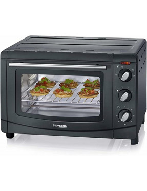 SEVERIN Severin TO 2067 Back und Toastofen 1500W schwarz