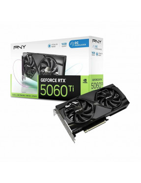 PNY GeForce RTX 5060 TI Dual OC 16GB Grafikkarte 3xDP/HDMI