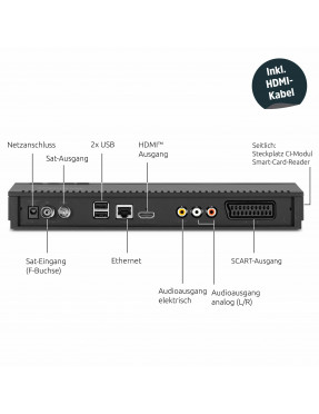 Technisat TechniSat TechniStar K4 ISIO HDTV Kabelreceiver
