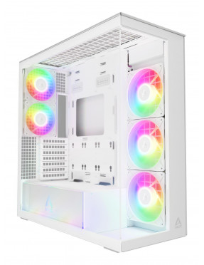 ARCTIC Xtender White E-ATX Gaming Gehäuse mit Seitenfenster