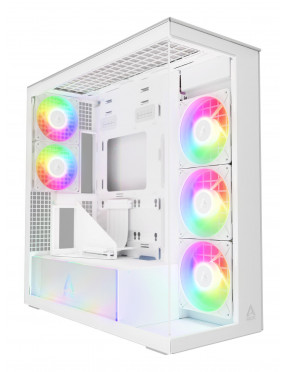 ARCTIC Xtender VG White E-ATX Gaming Gehäuse mit Seitenfenst