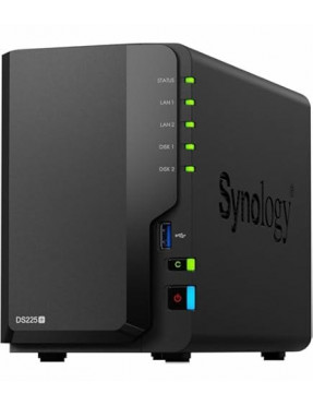 Synology DS225+ NAS System 2-Bay 8 TB inkl. 2x 4 TB  HDD HAT