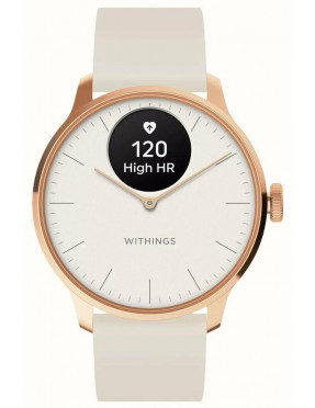 Withings ScanWatch Light rosegold sand Herzfrequenzmessung, 