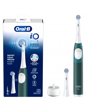 Oral-B iO Series 2 Elektrische Zahnbürste + Reiseetui Forest