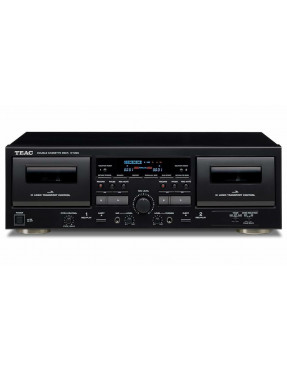 Teac Europe GmbH TEAC W-1200 Doppel-Kassettendeck USB-Ausgan