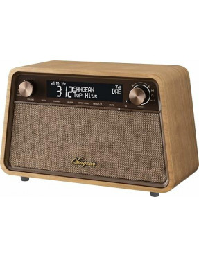 SANGEAN Sangean WR-201D Retro-Radio Echtholz-Gehäuse Nussbau