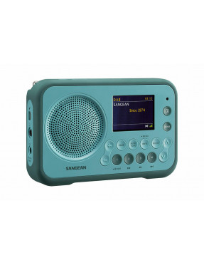 SANGEAN Sangean DPR-76BT Portables DAB Radio Lichtblau