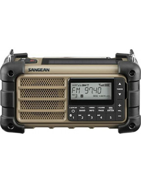 SANGEAN Sangean MMR-99 AM/FM Portables Notfall-Radio Wüstenb