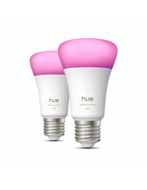 Philips Hue White E27 White und Color Ambiance Doppelpack 81