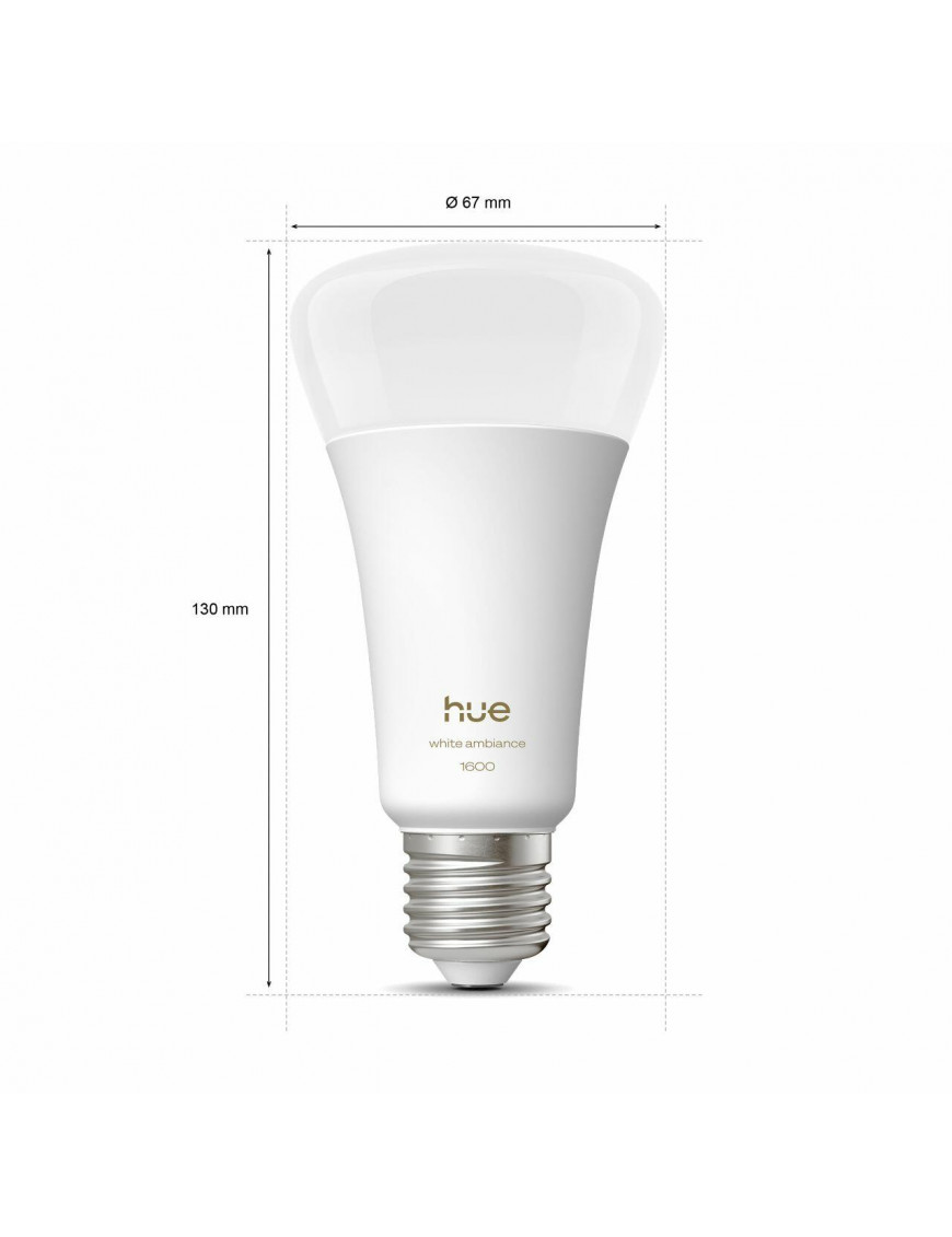 Philips Hue White E27 White Ambiance Einzelpack 1600lm 100W Philips Hue White E27 White Ambiance Einzelpack 1600lm 100W
